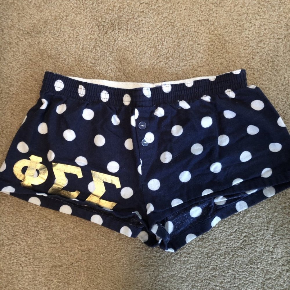 phi sigma sigma sleep shorts